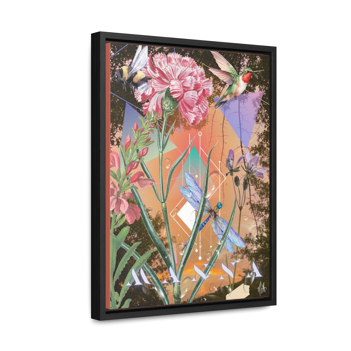 "Manna" - Gallery Canvas Wraps, Vertical Frame