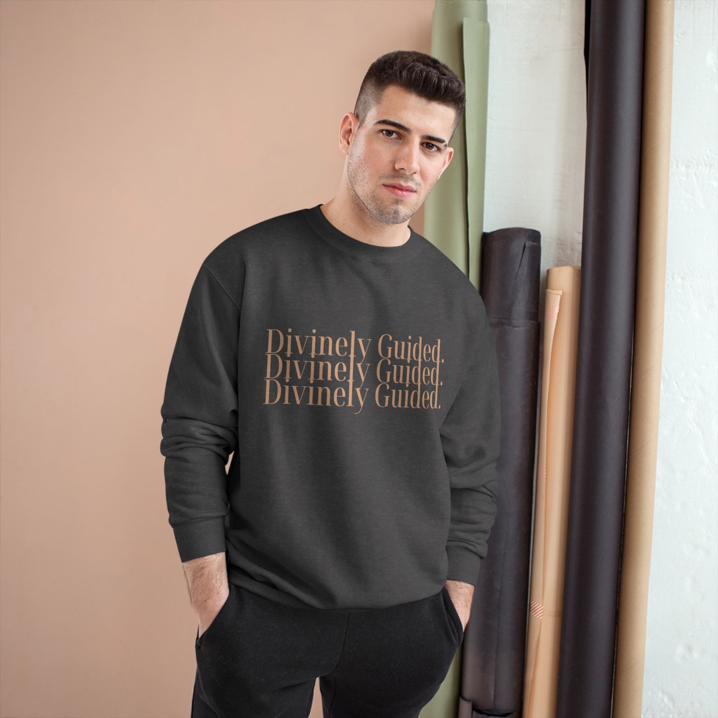 “Divinely Guided” - Unisex Eco Champion Sweatshirt