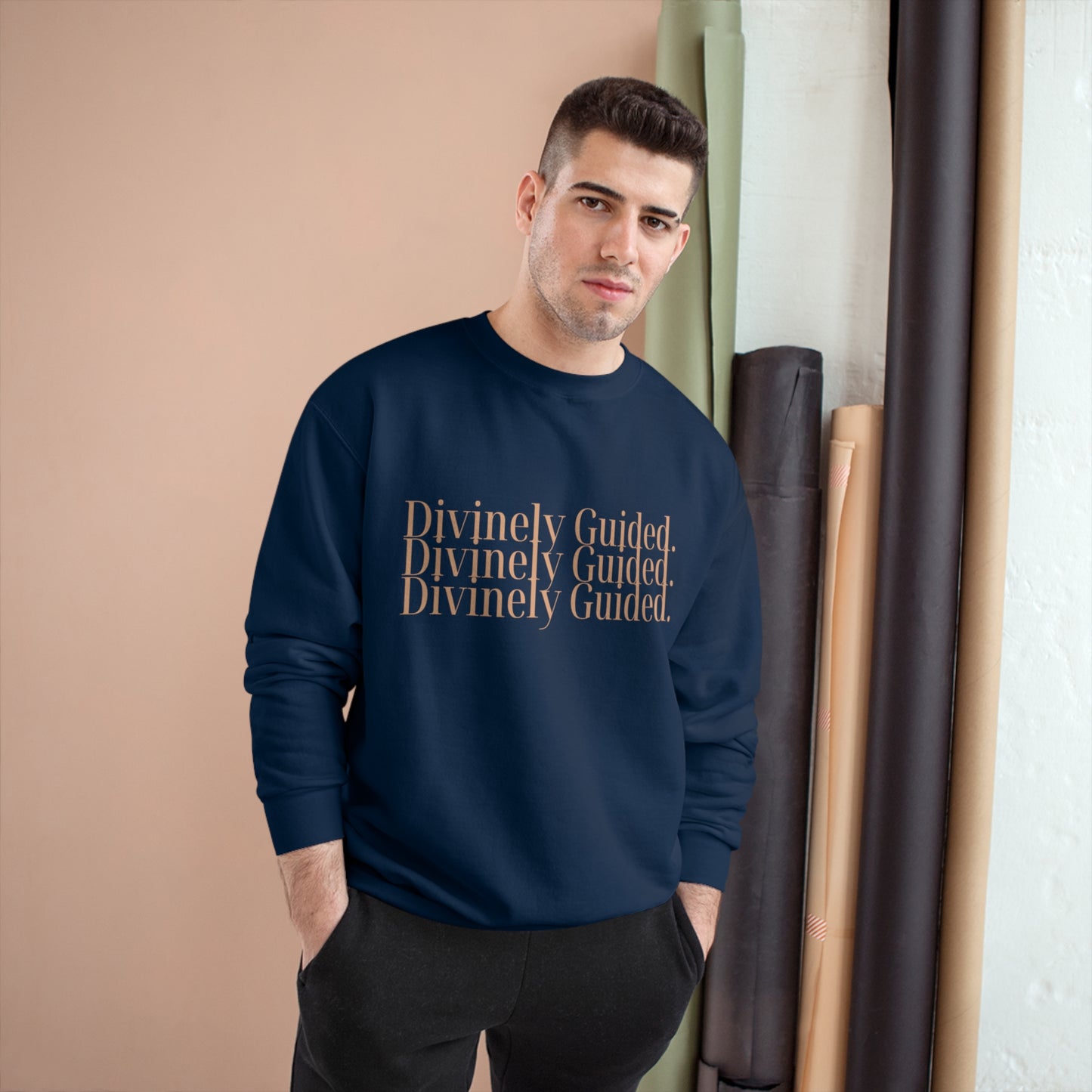 “Divinely Guided” - Unisex Eco Champion Sweatshirt