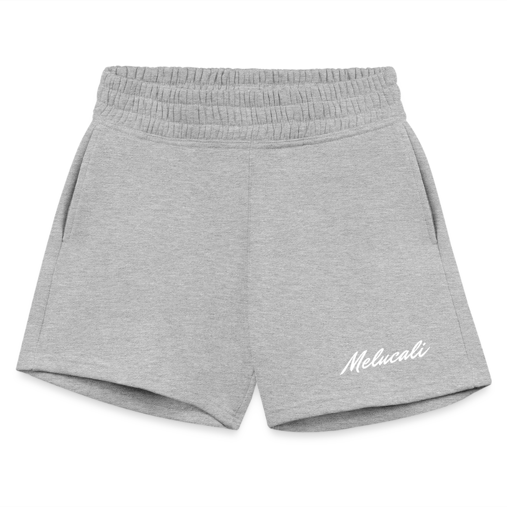 Melucali Women's Jogger Short - heather gray