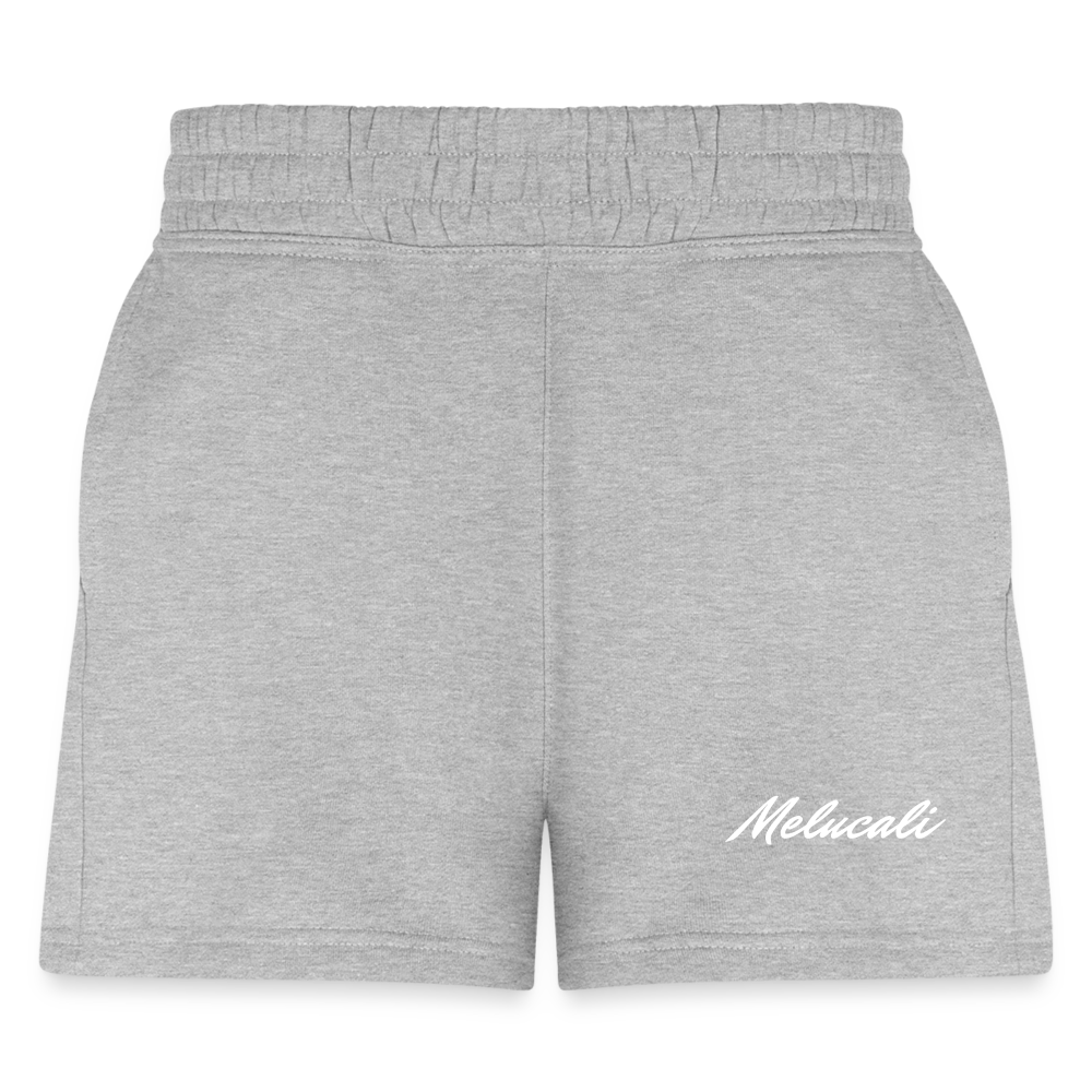 Melucali Women's Jogger Short - heather gray