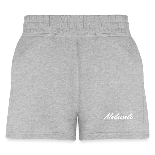 Melucali Women's Jogger Short - heather gray