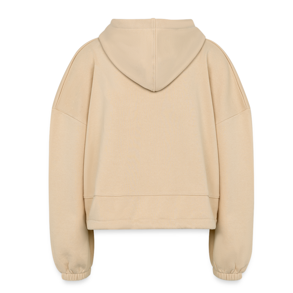 "Faire" - Women’s Cropped Hoodie - nude