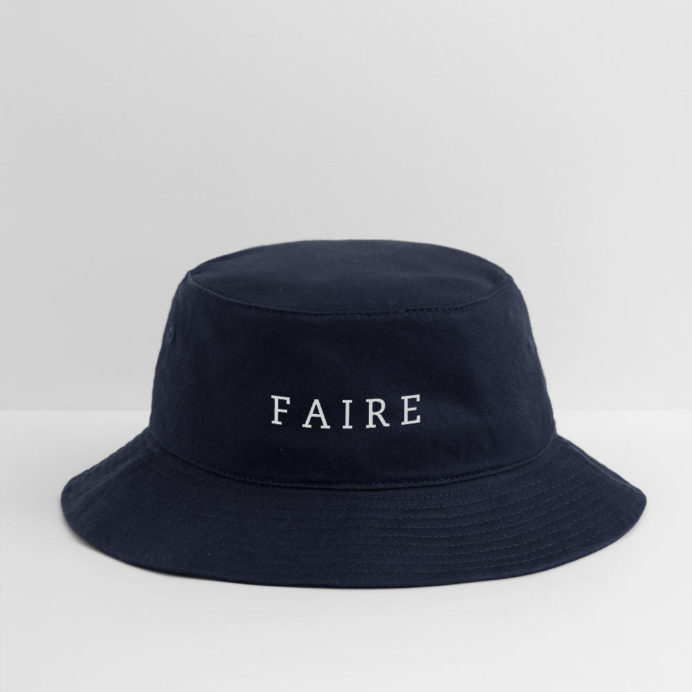 Faire - Bucket Hat - navy