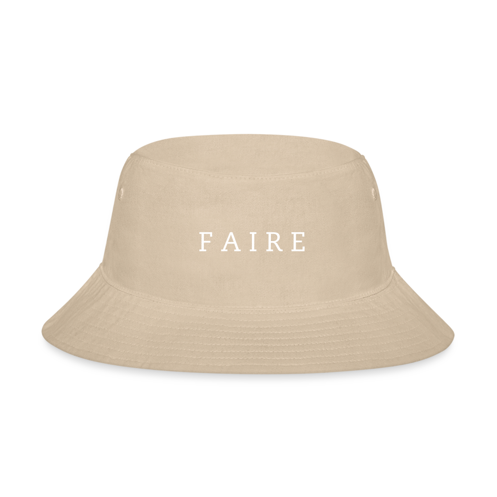 Faire - Bucket Hat - cream