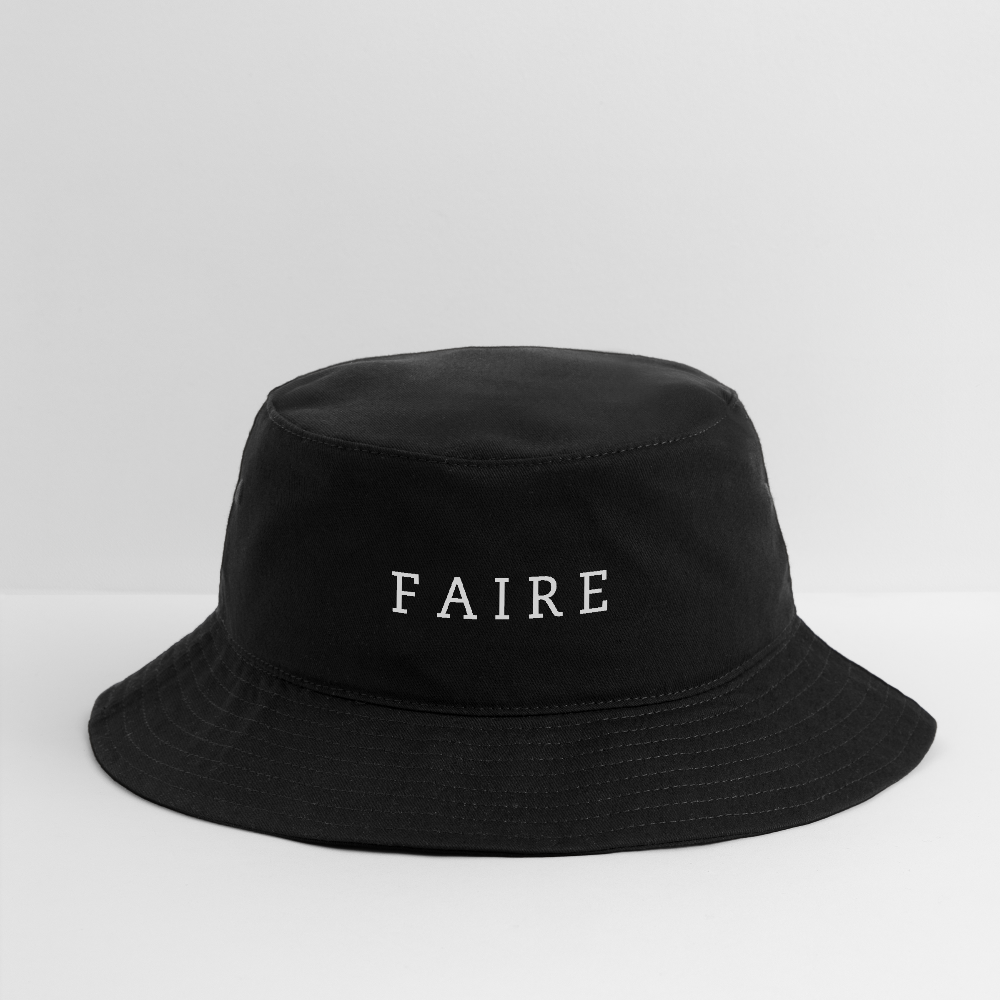 Faire - Bucket Hat - black