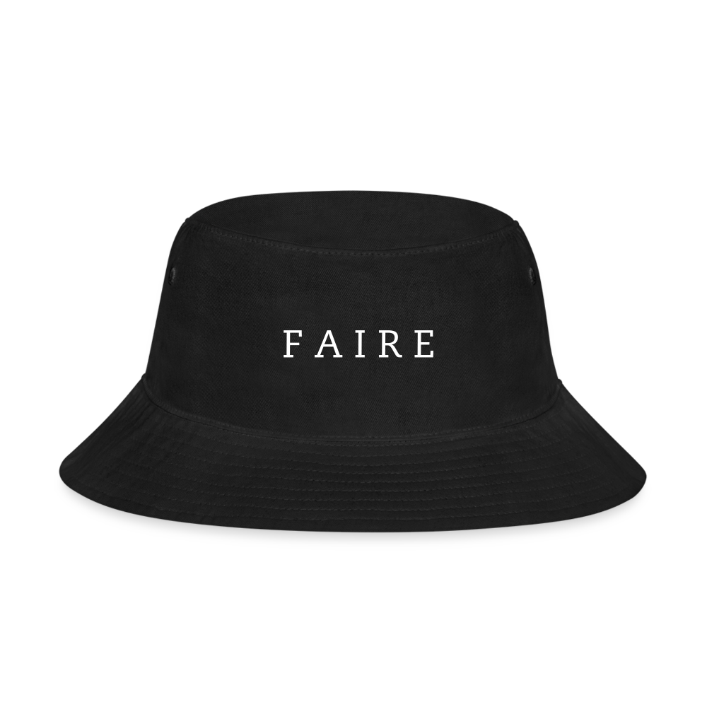 Faire - Bucket Hat - black