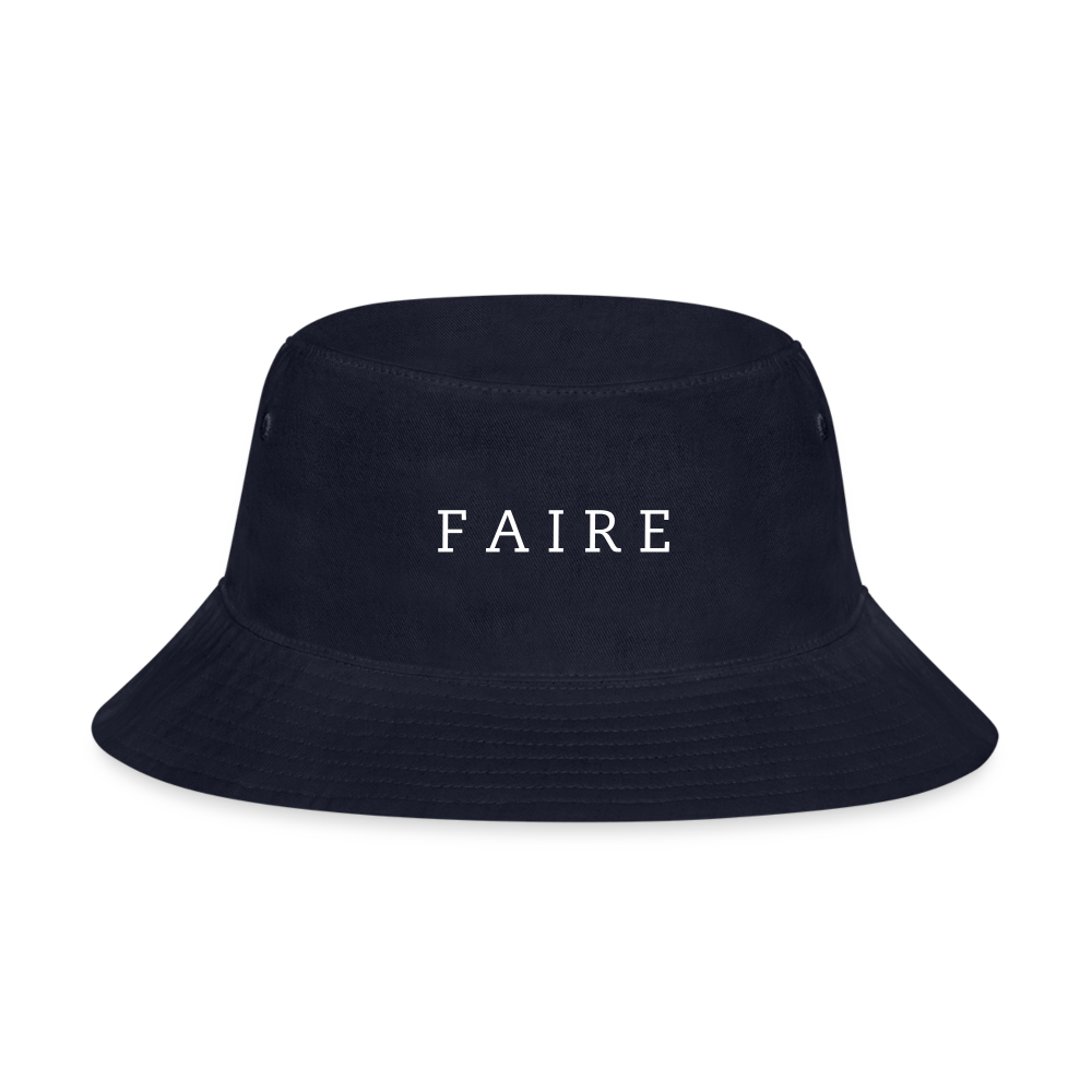 Faire - Bucket Hat - navy