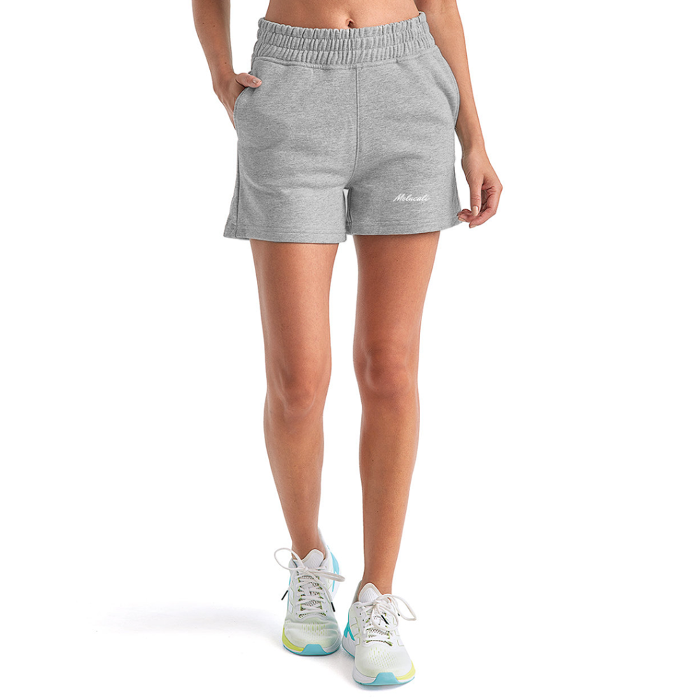 Melucali Women's Jogger Short - heather gray