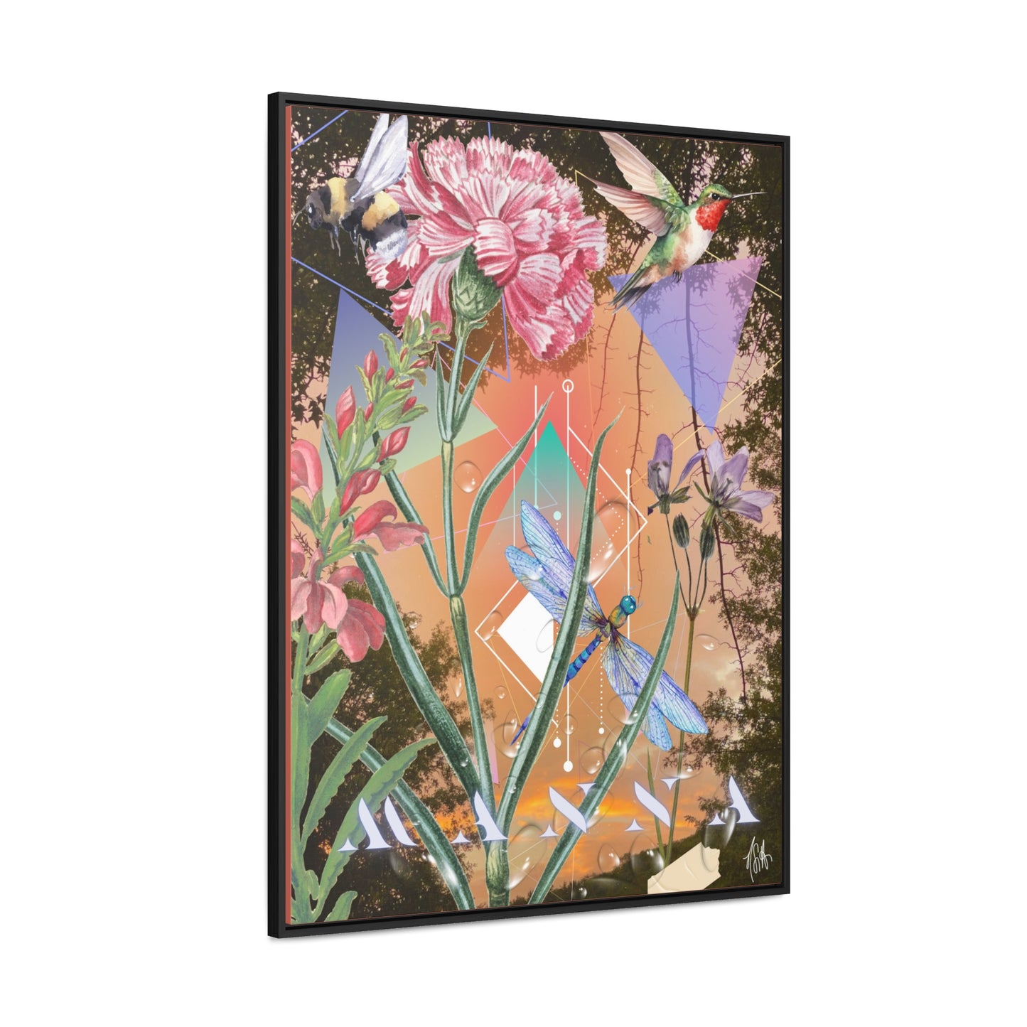 "Manna" - Gallery Canvas Wraps, Vertical Frame