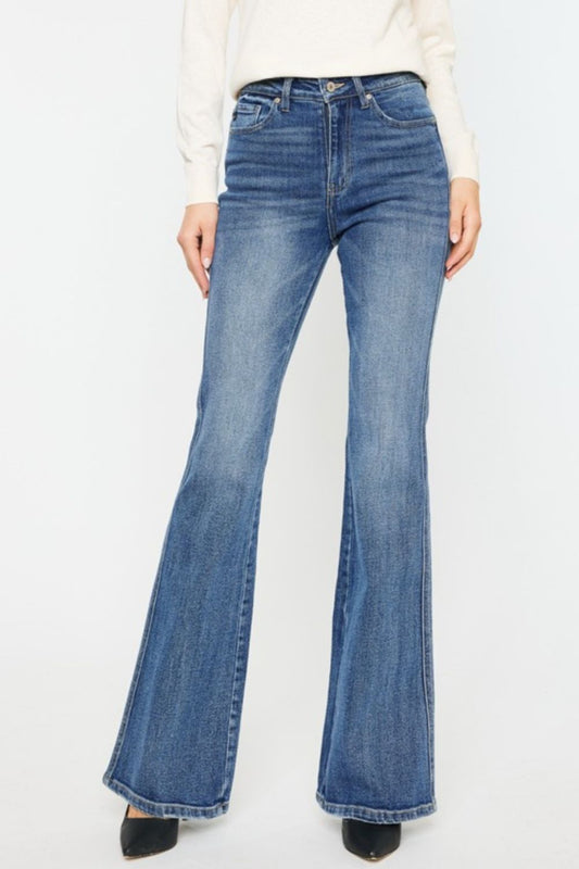 High Waist Flare Jeans