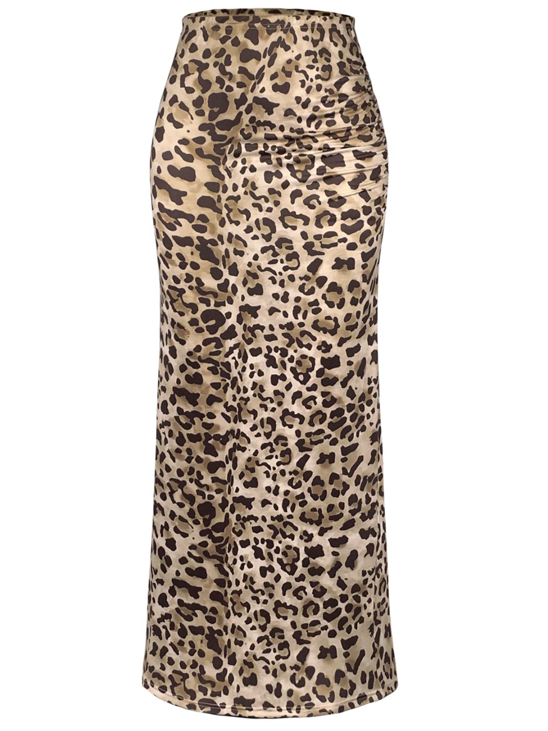 Leopard Midi Skirt