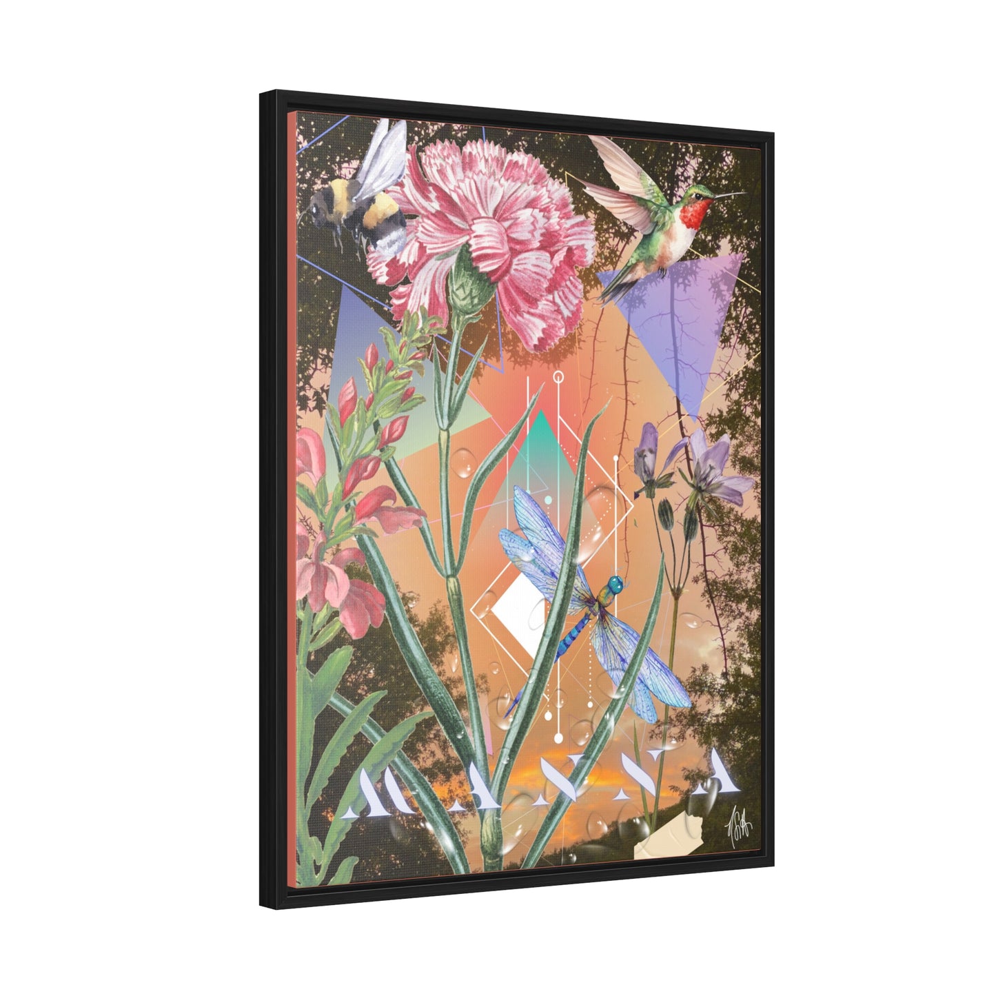 "Manna" - Gallery Canvas Wraps, Vertical Frame